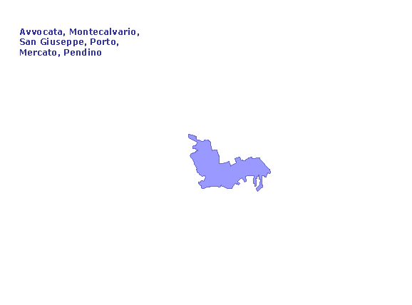 Avvocata, Montecalvario, San Giuseppe, Porto, Mercato, Pendino